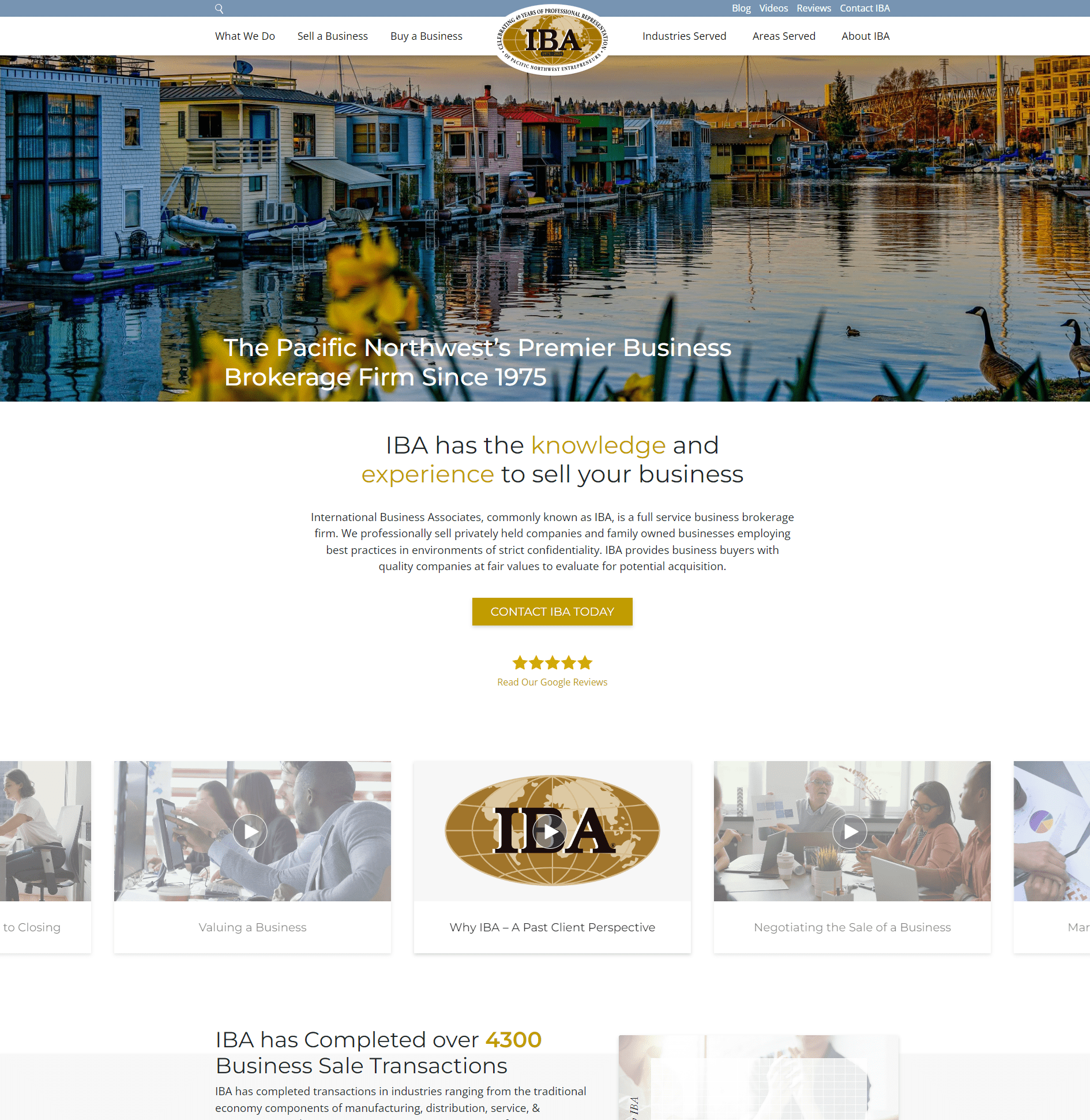 Custom B2B E-Business Website